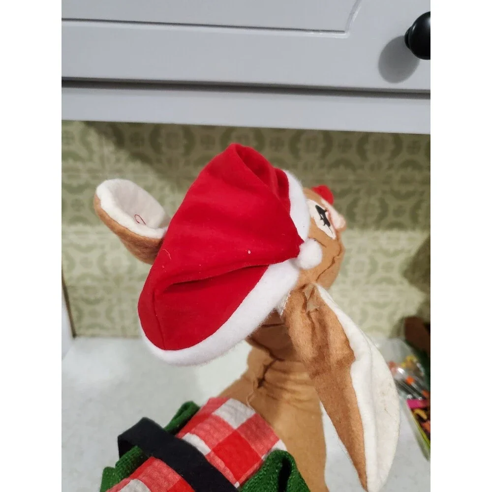 Annalee Mobilitee Doll Poseable Christmas Reindeer Large 18